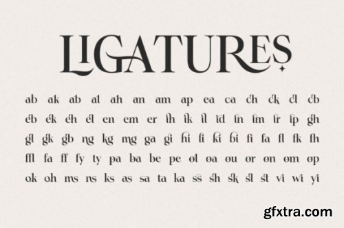 Astegra - Ligature Serif