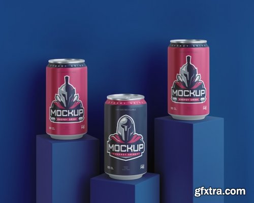 Drink packaging mockup design