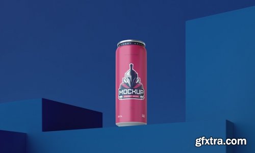 Drink packaging mockup design