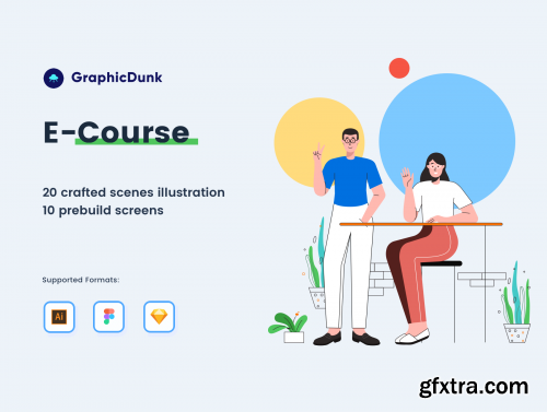 Online Course - Illustration Pack