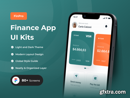 FinPro - Finance Apps UI Kit