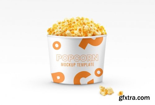 Popcorn bucket mockup