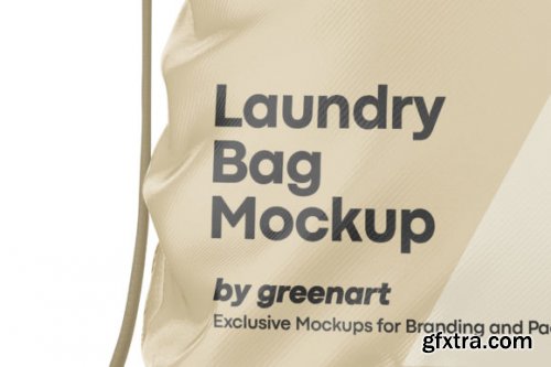 CreativeMarket - Laundry Bag Mockup 7157057