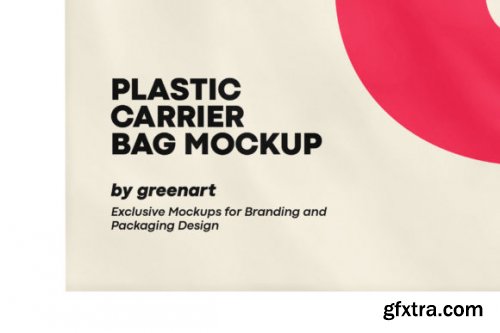  CreativeMarket - Plastic Carrier Bag Mockup 7157529