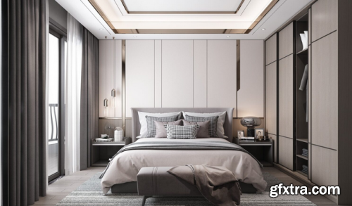 Bedroom Interior 06 By Huy Hieu Lee