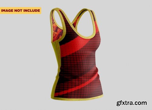 Women's tank top mockup