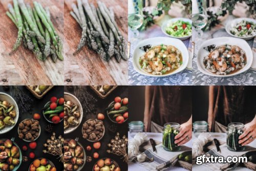 Rustic Food Lightroom Presets