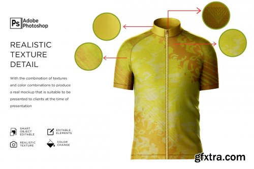 CreativeMarket - Bicycle Zipper Jacket Mockup 7159188