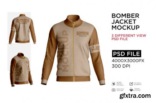 Bomber Jacket Mockup V-04