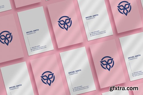 CreativeMarket - Minimal Business Card Mockup Vol. 02 7102239