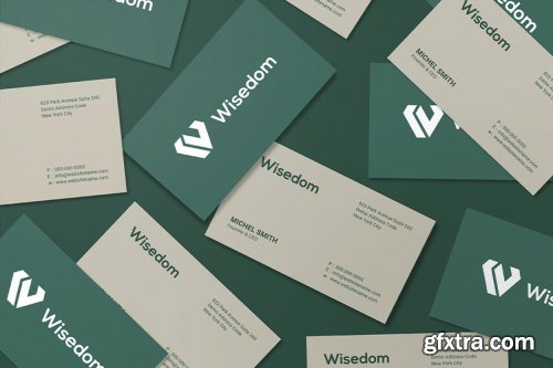 CreativeMarket - Minimal Business Card Mockup Vol. 02 7102239