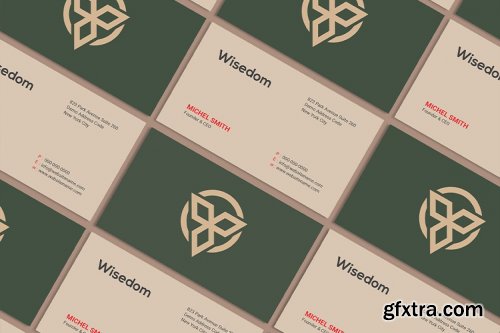 CreativeMarket - Minimal Business Card Mockup Vol. 02 7102239