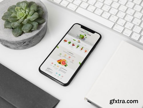 14 Office iPhone X Mockups