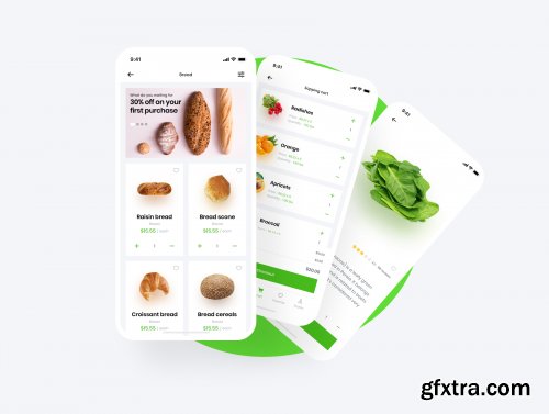 Healthy Mart - Grocery App : iOS Ui Kit