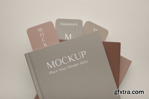 Bookmark mockup design