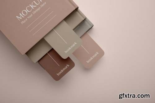 Bookmark mockup design