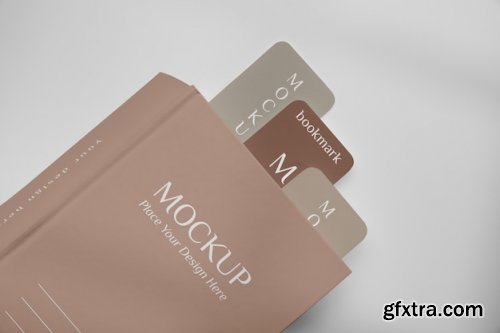 Bookmark mockup design