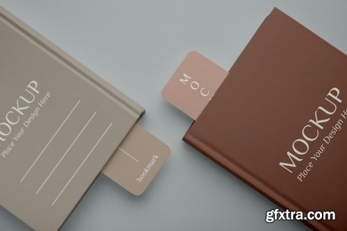 Bookmark mockup design