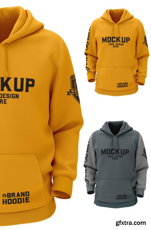 Hoodie Sweatshirt Mockup 417928848