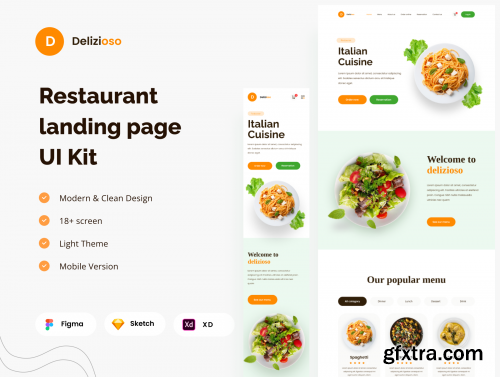 Restaurant Website Responsive