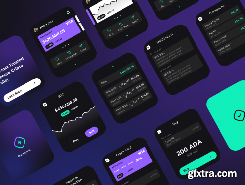 WatchOS UI Kit - Crypto Wallet