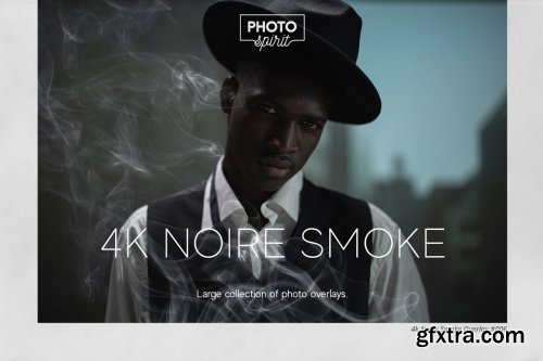 CreativeMarket - 4k Noire Smoke Overlays 7158102