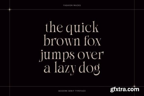 Fashion Wacks Font