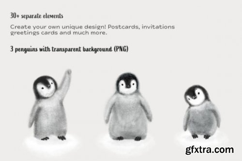 Baby Penguins Clip Art