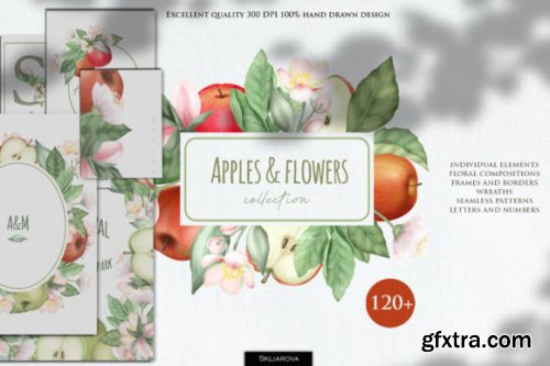 Apples and Flowers Collection