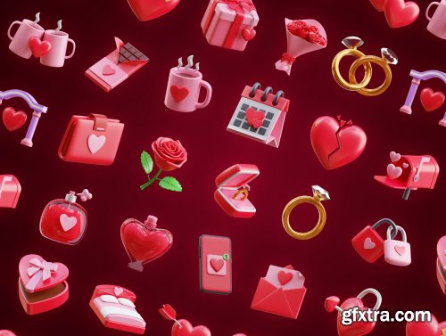 Valentine's Day 3D Icon