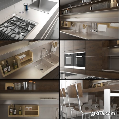 Arclinea Convivium Kitchen