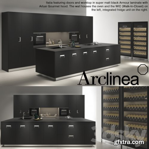 Arclinea italia black armor