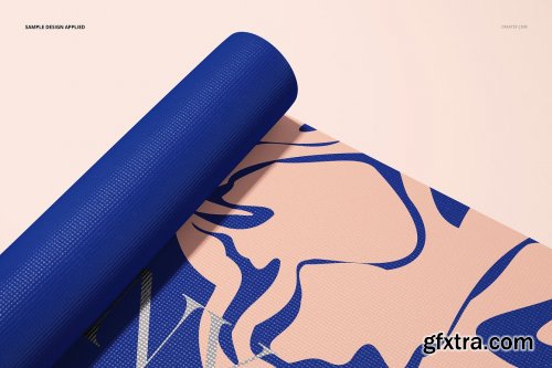 CreativeMarket - Yoga Mat Mockup Set v.2 6878874