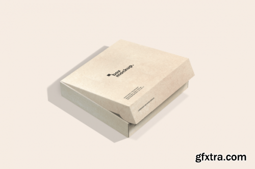 Mailing Box Packaging Mockup