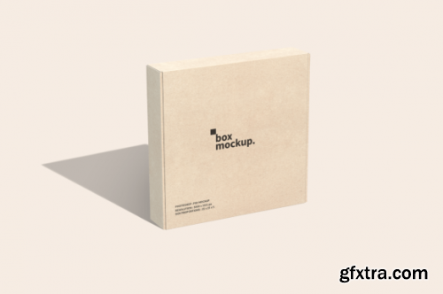 Mailing Box Packaging Mockup