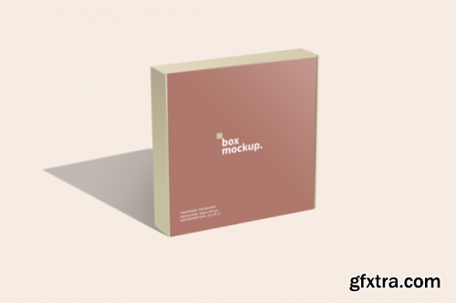 Mailing Box Packaging Mockup