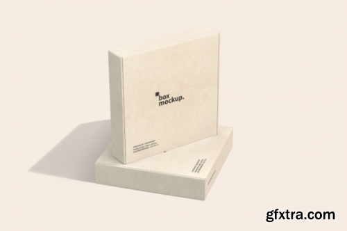 Mailing Box Packaging Mockup