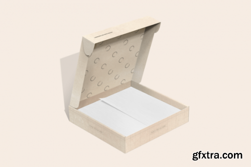 Mailing Box Packaging Mockup