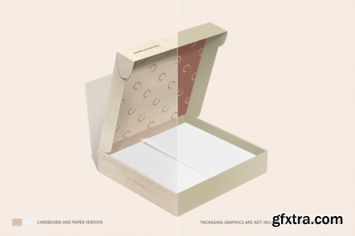 Mailing Box Packaging Mockup