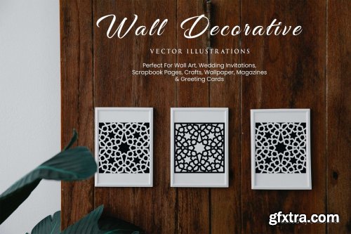 CreativeMarket - Geometric Knot Monogram SVG Wall Art 6882594