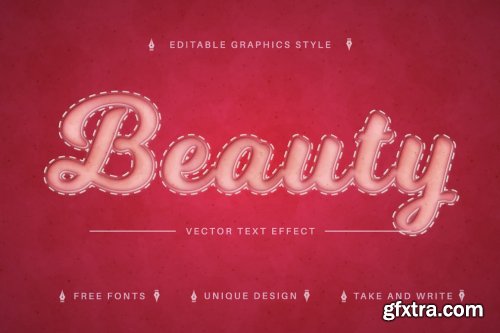 CreativeMarket - Beauty - Editable Text Effect 7164761