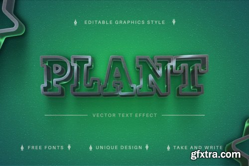 CreativeMarket - Stylish Green - Editable Text Effect 7164319