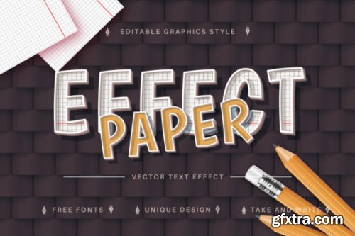 CreativeMarket - School Book - Editable Text Effect