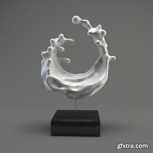 Wave sculpture