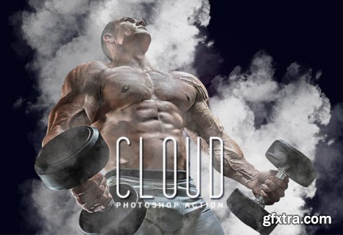 Cloud Photoshop Action