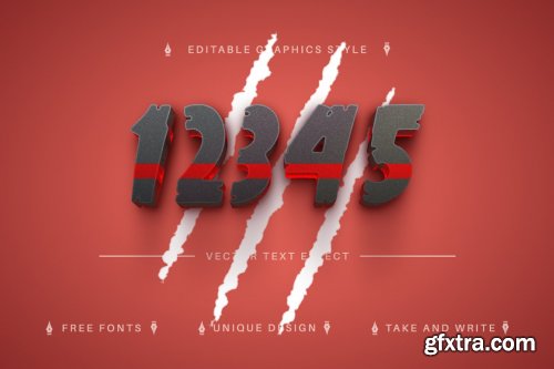 CreativeMarket - Horror - Editable Text Effect 7166776