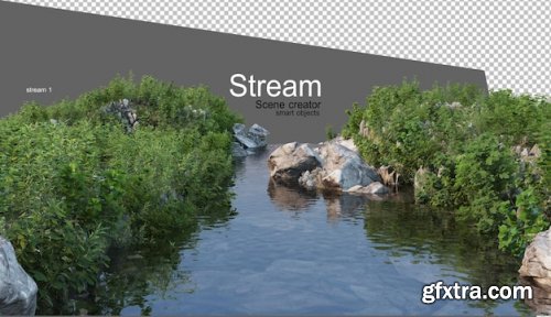 Streams and riverside plants 02