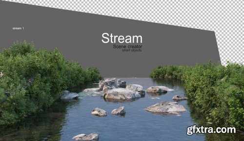 Streams and riverside plants 02