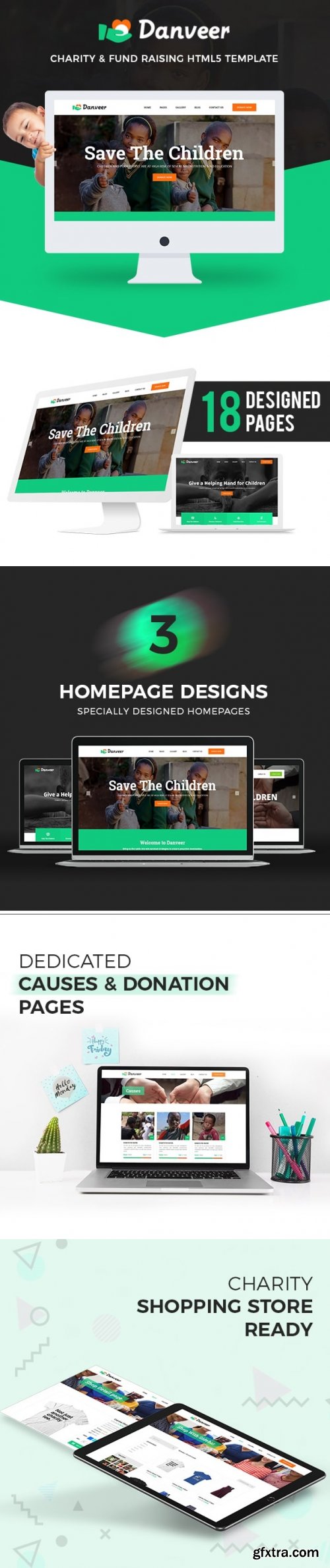 Danveer | Charity & Fund Raising HTML Template