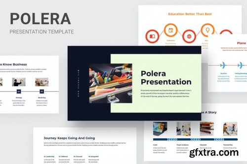 Polera - Timeline Infographic Powerpoint